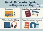 Hur du förbereder dig för en långresa med flyg