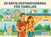 De bästa destinationerna för familjer